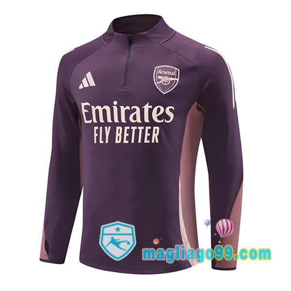 Magliago - Passione Maglie Thai Affidabili Basso Costo Online Shop | Felpa Calcio Arsenal Porpora 2025/2026