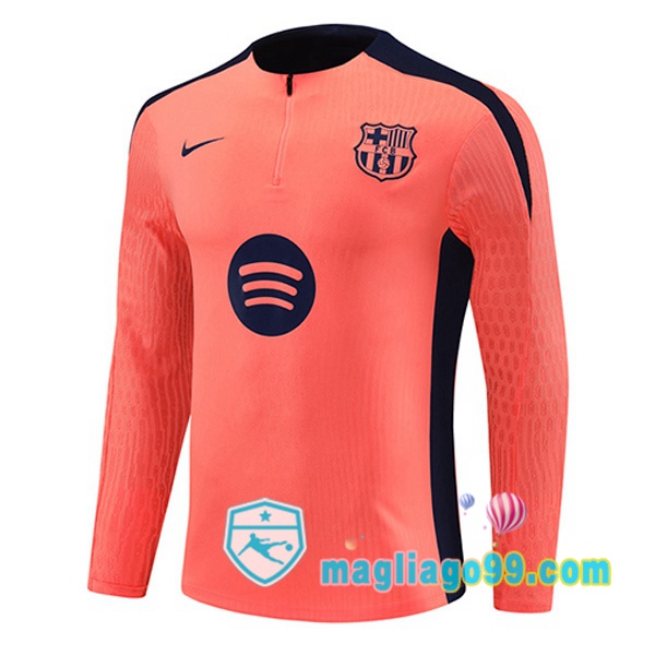 Magliago - Passione Maglie Thai Affidabili Basso Costo Online Shop | Felpa Calcio FC Barcellona Arancione 2025/2026