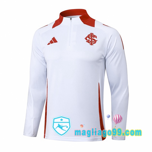 Magliago - Passione Maglie Thai Affidabili Basso Costo Online Shop | Felpa Calcio SC Internacional Bianco 2025/2026
