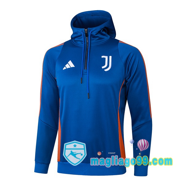 Magliago - Passione Maglie Thai Affidabili Basso Costo Online Shop | Felpa con cappuccio Juventus Blu 2025/2026