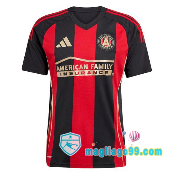 Magliago - Passione Maglie Thai Affidabili Basso Costo Online Shop | Maglia Atlanta United Prima Rosso Nero 2025/2026