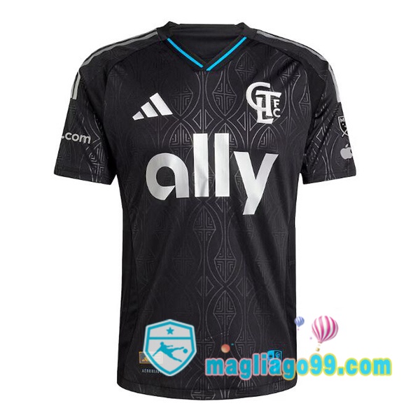 Magliago - Passione Maglie Thai Affidabili Basso Costo Online Shop | Maglia Charlotte FC Seconda Nero 2025/2026