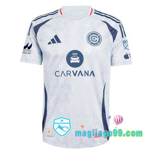Magliago - Passione Maglie Thai Affidabili Basso Costo Online Shop | Maglia Chicago Fire FC Seconda Bianco 2025/2026