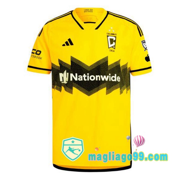 Magliago - Passione Maglie Thai Affidabili Basso Costo Online Shop | Maglia Columbus Crew Prima Giallo 2025/2026