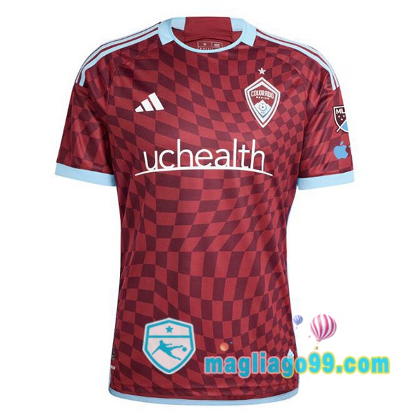 Magliago - Passione Maglie Thai Affidabili Basso Costo Online Shop | Maglia Colorado Rapids Prima Rosso 2025/2026