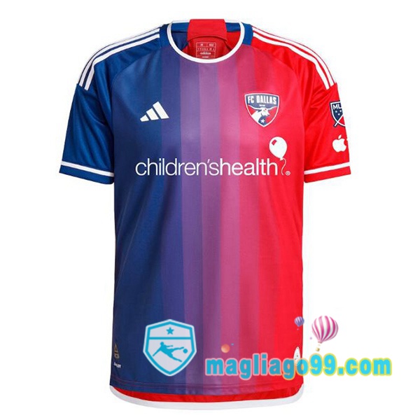 Magliago - Passione Maglie Thai Affidabili Basso Costo Online Shop | Maglia FC Dallas Prima Rosso Blu 2025/2026