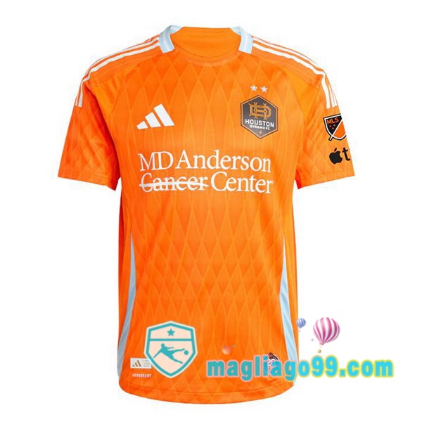 Magliago - Passione Maglie Thai Affidabili Basso Costo Online Shop | Maglia Houston Dynamo Prima Giallo 2025/2026