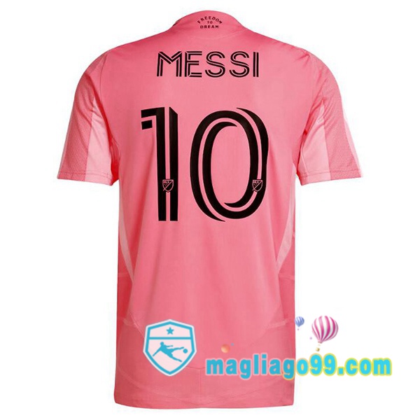 Magliago - Passione Maglie Thai Affidabili Basso Costo Online Shop | Maglia Inter Miami CF (MESSI 10) Prima Rosa 2025/2026