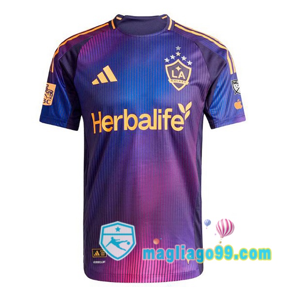 Magliago - Passione Maglie Thai Affidabili Basso Costo Online Shop | Maglia LA Galaxy Seconda Blu Porpora 2025/2026