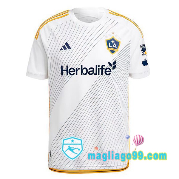 Magliago - Passione Maglie Thai Affidabili Basso Costo Online Shop | Maglia LA Galaxy Prima Bianco 2025/2026