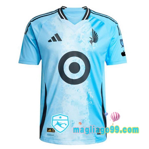 Magliago - Passione Maglie Thai Affidabili Basso Costo Online Shop | Maglia Minnesota United Seconda Blu Bianco 2025/2026