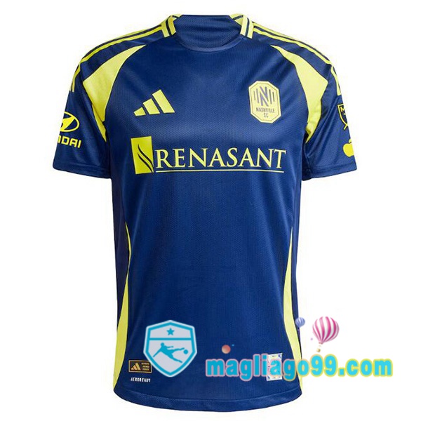 Magliago - Passione Maglie Thai Affidabili Basso Costo Online Shop | Maglia Nashville SC Seconda Blu Royal 2025/2026
