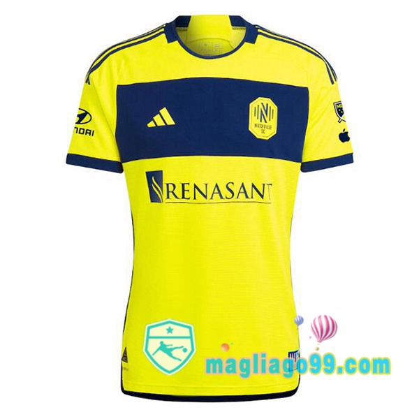 Magliago - Passione Maglie Thai Affidabili Basso Costo Online Shop | Maglia Nashville SC Prima Giallo 2025/2026