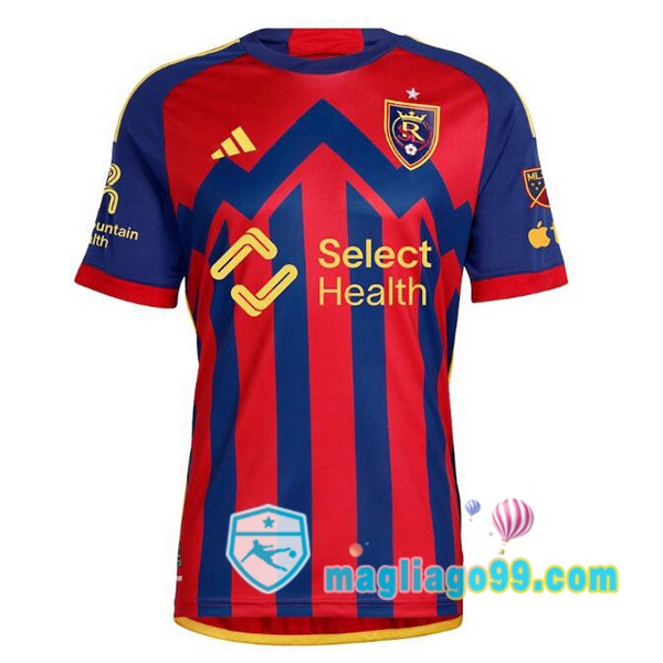 Magliago - Passione Maglie Thai Affidabili Basso Costo Online Shop | Maglia Real Salt Lake Prima Rosso Blu 2025/2026