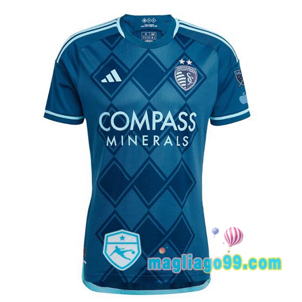 Magliago - Passione Maglie Thai Affidabili Basso Costo Online Shop | Maglia Sporting Kansas Seconda Blu 2025/2026