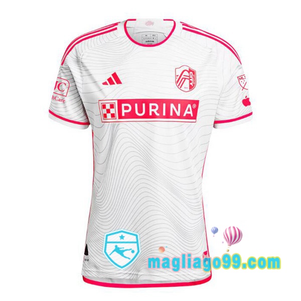 Magliago - Passione Maglie Thai Affidabili Basso Costo Online Shop | Maglia St.Louis City FC Seconda Bianco 2025/2026