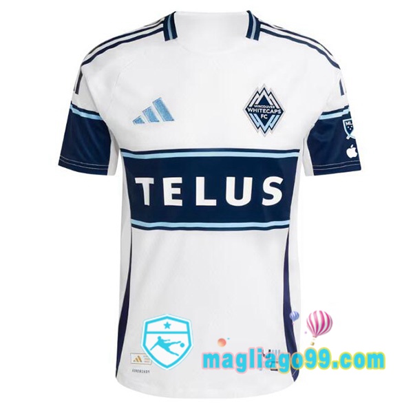 Magliago - Passione Maglie Thai Affidabili Basso Costo Online Shop | Maglia Vancouver Whitecaps Prima Bianco 2025/2026