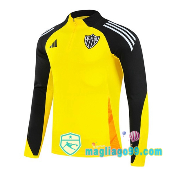 Magliago - Passione Maglie Thai Affidabili Basso Costo Online Shop | Felpa Calcio Atletico Mineiro Giallo 2025/2026