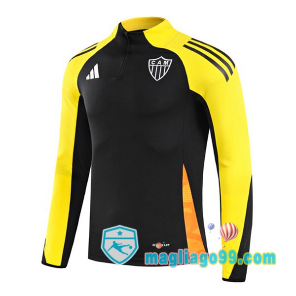 Magliago - Passione Maglie Thai Affidabili Basso Costo Online Shop | Felpa Calcio Atletico Mineiro Nero 2025/2026