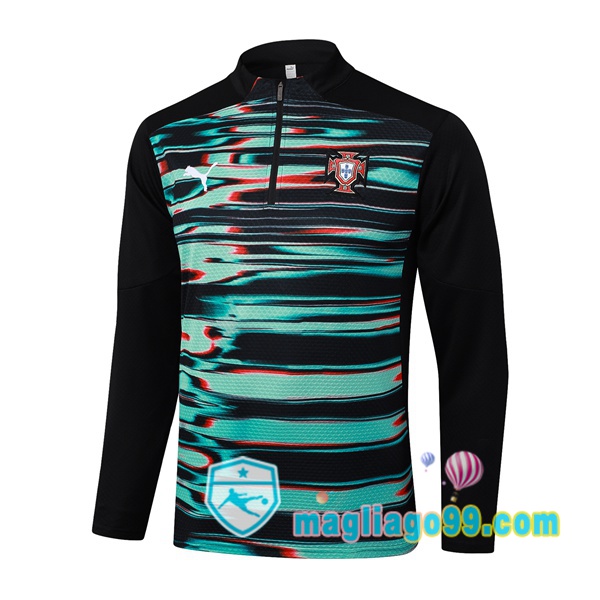 Magliago - Passione Maglie Thai Affidabili Basso Costo Online Shop | Felpa Calcio Portogallo Verde Nero 2025/2026