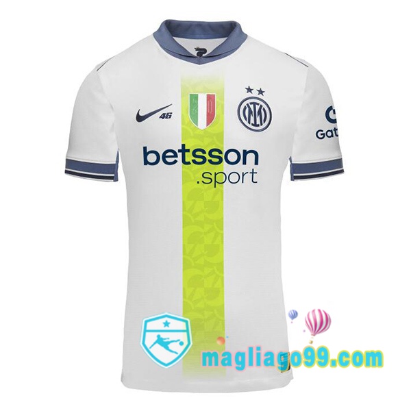 Magliago - Passione Maglie Thai Affidabili Basso Costo Online Shop | Maglia Inter Milan Seconda Edizione Speciale Bianco 2024/2025