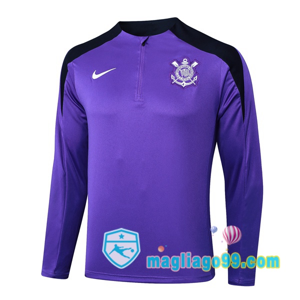 Magliago - Passione Maglie Thai Affidabili Basso Costo Online Shop | Felpa Calcio Corinthians Porpora 2025/2026