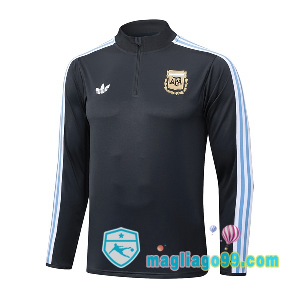 Magliago - Passione Maglie Thai Affidabili Basso Costo Online Shop | Felpa Calcio Argentina Grigio 2025/2026