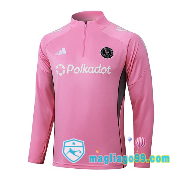 Magliago - Passione Maglie Thai Affidabili Basso Costo Online Shop | Felpa Calcio Inter Miami CF Rosa 2025/2026