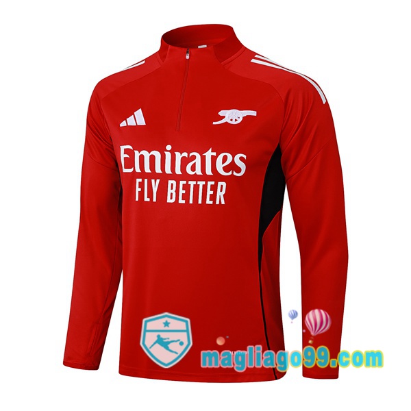 Magliago - Passione Maglie Thai Affidabili Basso Costo Online Shop | Felpa Calcio Arsenal Rosso 2025/2026