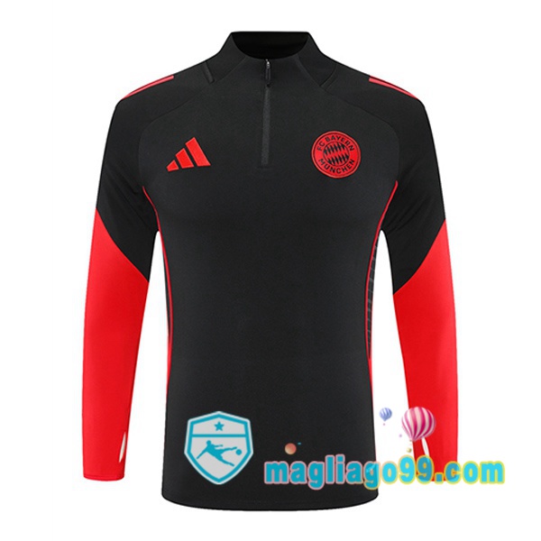 Magliago - Passione Maglie Thai Affidabili Basso Costo Online Shop | Felpa Calcio Bayern Monaco Nero 2025/2026