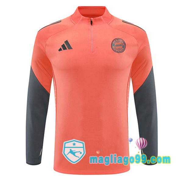 Magliago - Passione Maglie Thai Affidabili Basso Costo Online Shop | Felpa Calcio Bayern Monaco Arancione 2025/2026