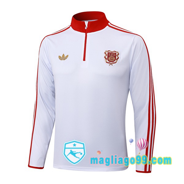 Magliago - Passione Maglie Thai Affidabili Basso Costo Online Shop | Felpa Calcio Bayern Monaco Bianco 2025/2026