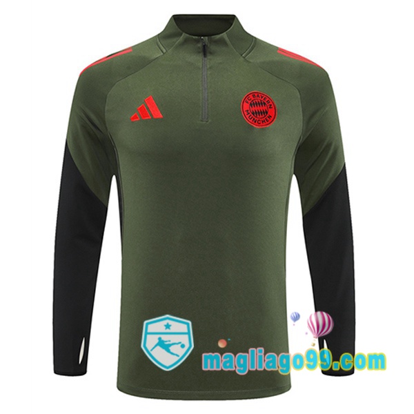 Magliago - Passione Maglie Thai Affidabili Basso Costo Online Shop | Felpa Calcio Bayern Monaco Verde 2025/2026