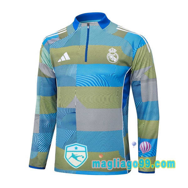 Magliago - Passione Maglie Thai Affidabili Basso Costo Online Shop | Felpa Calcio Real Madrid Blu 2025/2026