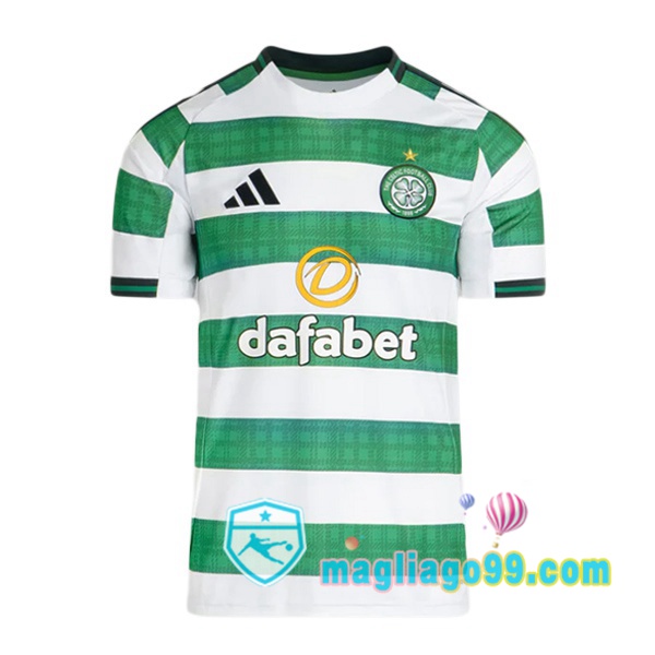 Magliago - Passione Maglie Thai Affidabili Basso Costo Online Shop | Maglia Celtic FC Prima Verde Bianco 2025/2026