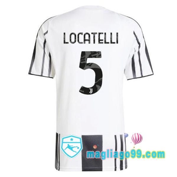 Magliago - Passione Maglie Thai Affidabili Basso Costo Online Shop | Maglia Juventus (LOCATELLI 5) Prima Nero Bianco 2025/2026