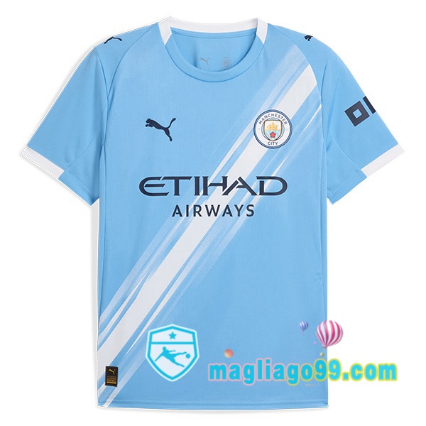 Magliago - Passione Maglie Thai Affidabili Basso Costo Online Shop | Maglia Manchester City Prima Blu 2025/2026