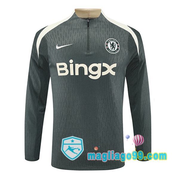 Magliago - Passione Maglie Thai Affidabili Basso Costo Online Shop | Felpa Calcio FC Chelsea Verde 2025/2026