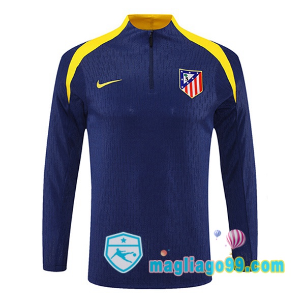 Magliago - Passione Maglie Thai Affidabili Basso Costo Online Shop | Felpa Calcio Atletico Madrid Blu 2025/2026