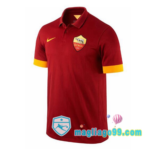 Magliago - Passione Maglie Thai Affidabili Basso Costo Online Shop | Maglia Storica AS Roma Retro Prima Rosso 2014-2015