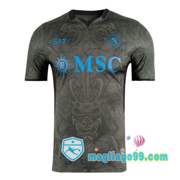 Magliago - Passione Maglie Thai Affidabili Basso Costo Online Shop | Maglia SSC Napoli Terza Grigio 2024/2025