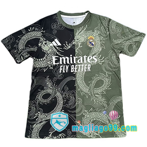 Magliago - Passione Maglie Thai Affidabili Basso Costo Online Shop | Maglia Real Madrid Edizione Speciale Nero Grigio 2025/2026