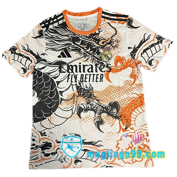 Magliago - Passione Maglie Thai Affidabili Basso Costo Online Shop | Maglia Real Madrid Edizione Speciale Bianco Nero 2025/2026