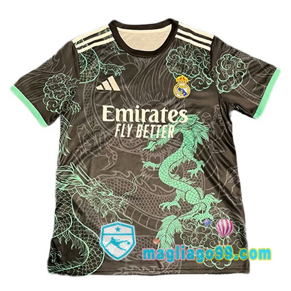 Magliago - Passione Maglie Thai Affidabili Basso Costo Online Shop | Maglia Real Madrid Edizione Speciale Nero 2025/2026
