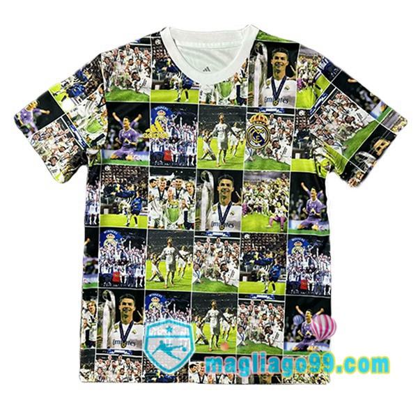 Magliago - Passione Maglie Thai Affidabili Basso Costo Online Shop | Maglia Real Madrid Edizione Speciale Nero Verde 2025/2026