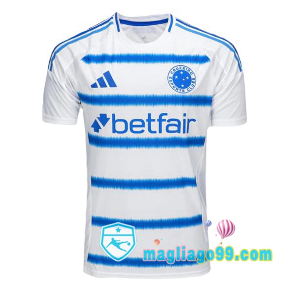 Magliago - Passione Maglie Thai Affidabili Basso Costo Online Shop | Maglia Cruzeiro EC Seconda Bianco Blu 2025/2026