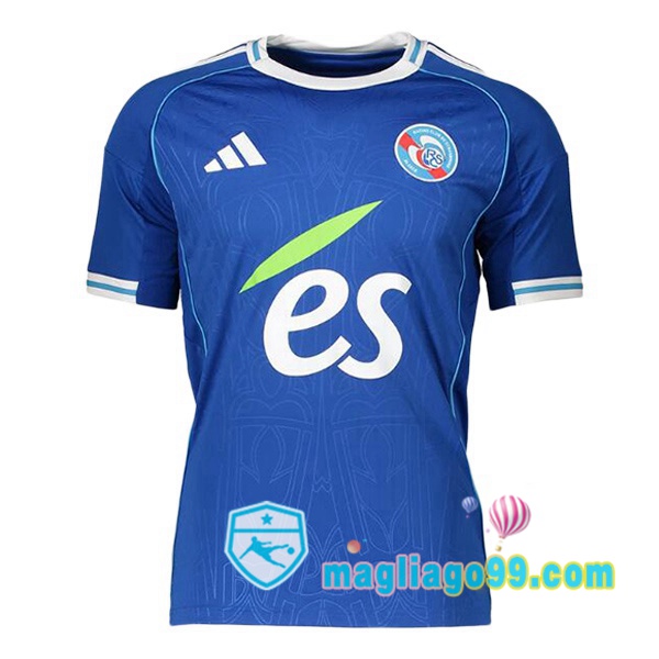 Magliago - Passione Maglie Thai Affidabili Basso Costo Online Shop | Maglia RC Strasbourg Alsace Prima Blu 2025/2026