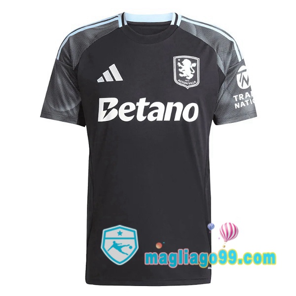 Magliago - Passione Maglie Thai Affidabili Basso Costo Online Shop | Maglia Aston Villa Seconda Nero 2025/2026