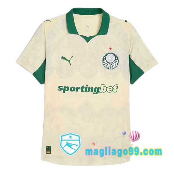 Magliago - Passione Maglie Thai Affidabili Basso Costo Online Shop | Maglia Palmeiras Club World Cup Prima Giallo 2025/2026