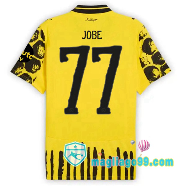 Magliago - Passione Maglie Thai Affidabili Basso Costo Online Shop | Maglia Dortmund BVB Club World Cup (Jobe 77) Prima Giallo Nero 2025/2026